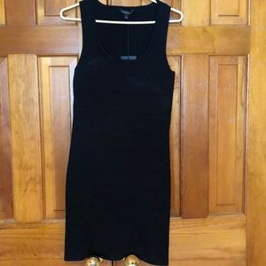 Black cocktail dress